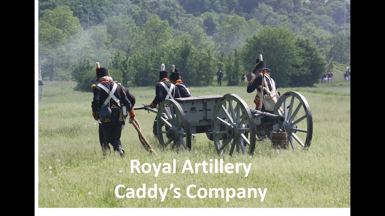 Meet Caddy's Company of the Royal Artillery (War of 1812)