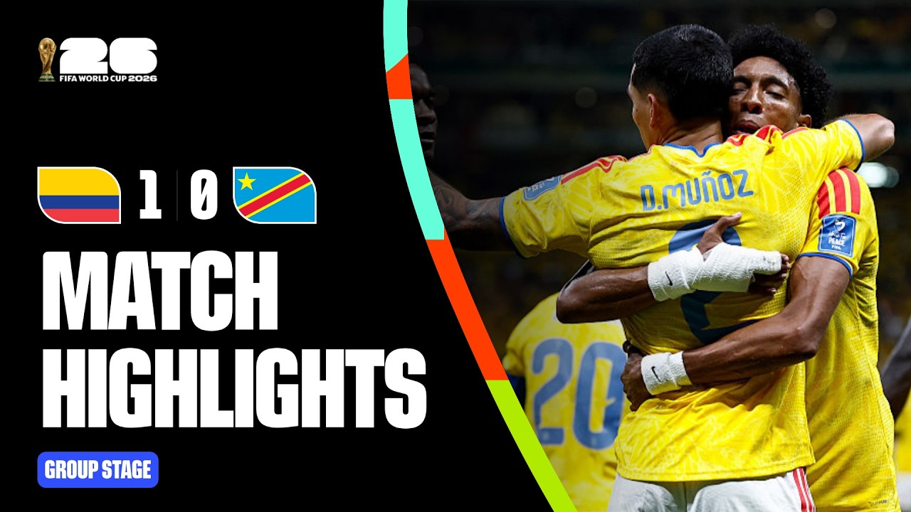 Highlights | Colombia 1-0 Congo DR | FIFA World Cup 2026&trade;