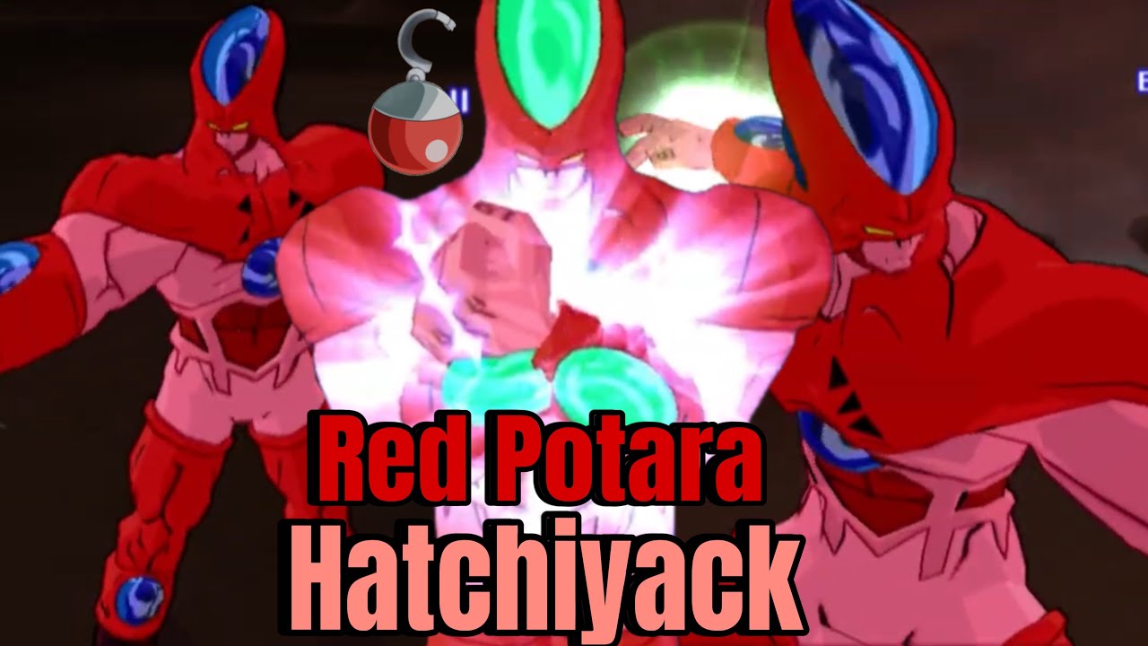 RED POTARA HATCHIYACK SPAMMING HIS EVERYTHING AT ME! DBZ Budokai Tenkaichi 4 Mods