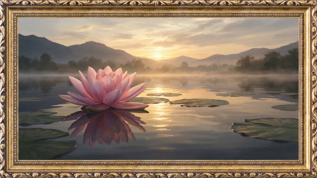 Majestic Lotus Flower – Symbol of Nobility and Beauty | 4K Cinematic Flower Art