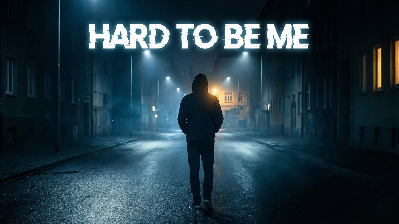 Hard To Be Me (Official Lyrics Video) – Emotional Anthem About Not Fitting In