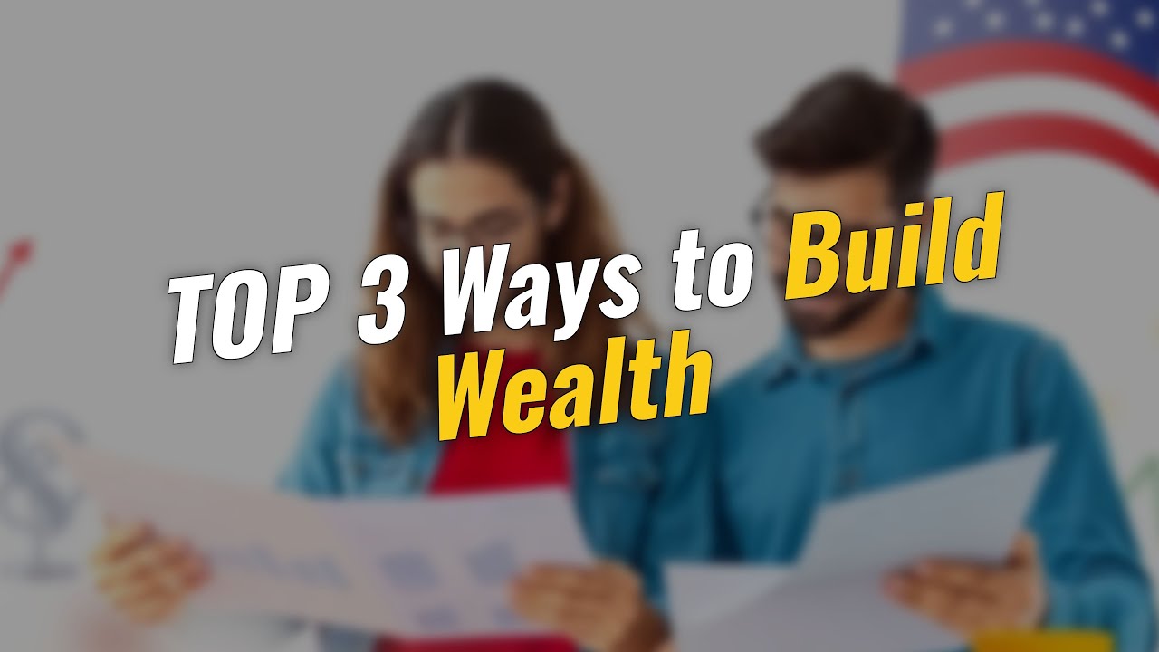 TOP 3 Ways to Build Your 💰 Investment Foundation