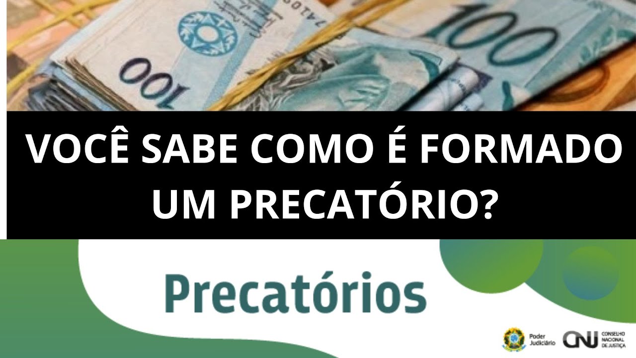 QUANDO UM PROCESSO VIRA UM PRECAT&Oacute;RIO. CARACTER&Iacute;STICA DE UM PRECAT&Oacute;RIO