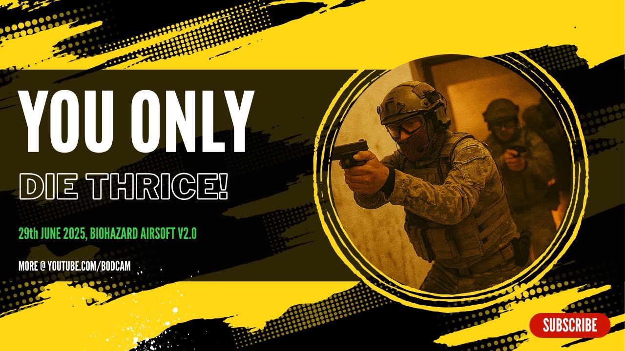 Only Die Thrice! #airsoftcqb  #airsoft #cqbairsoft #airsoftvideos