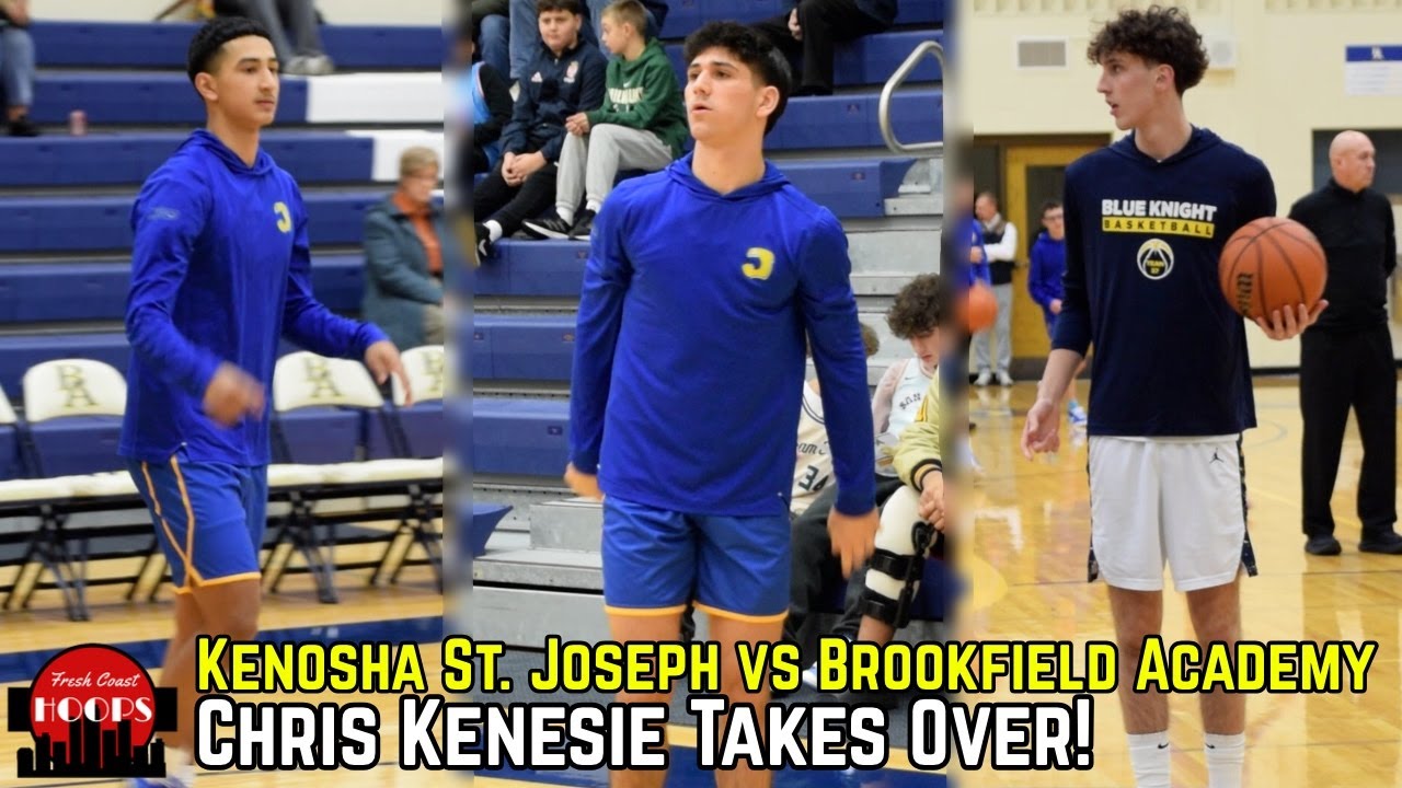 Private School Hoopers Go At It! Kenosha St. Joseph vs Brookfield Academy