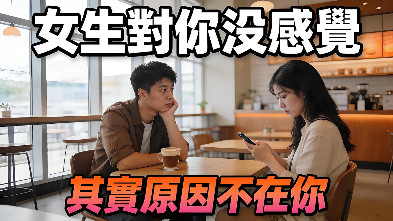 女生對你「沒感覺💢」真正原因❌《不是你》！！