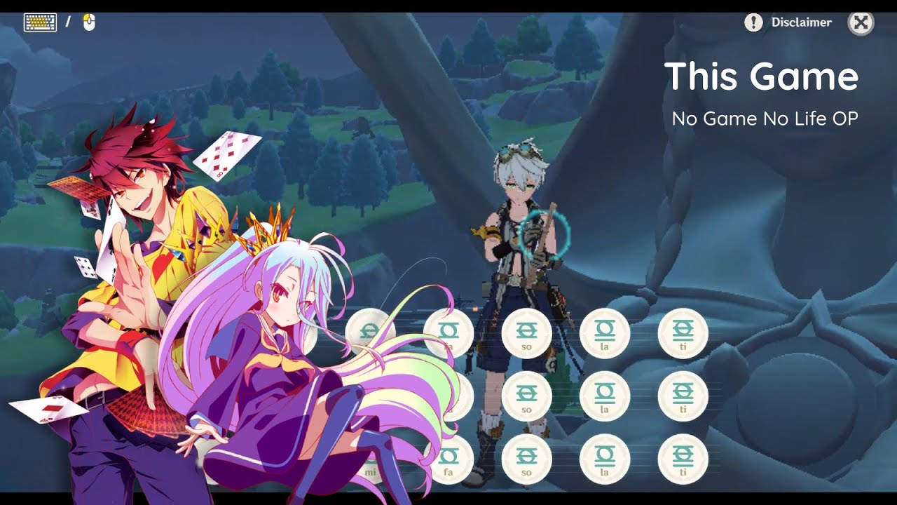 This Game (No Game No Life OP) | Genshin Impact Windsong Lyre Cover