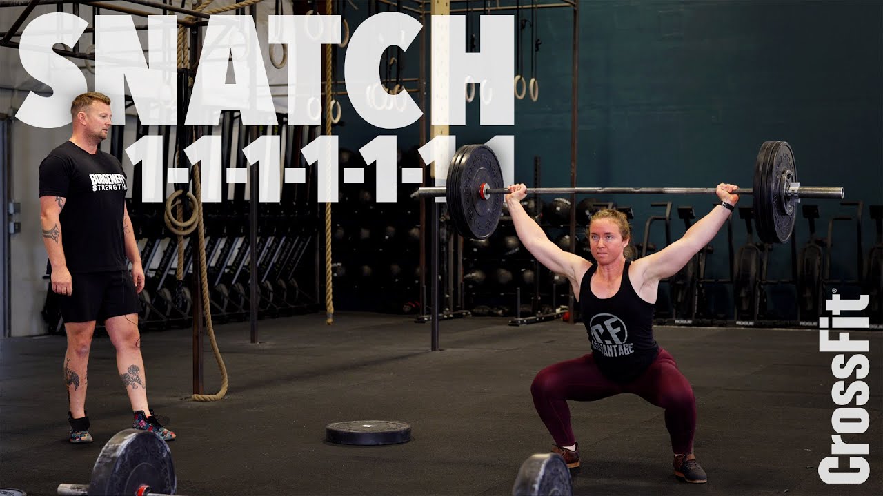 Heavy Snatch Singles WOD Demo: 220928