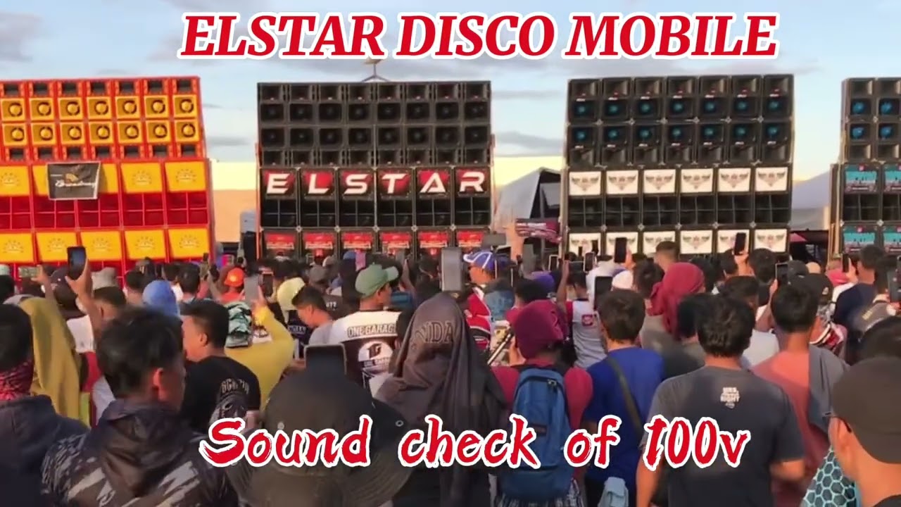 Grabi Sound Check palang ng ELSTAR DISCO MOBILE napa Bilib na ang mga tao / CEBU SOUND EXPO