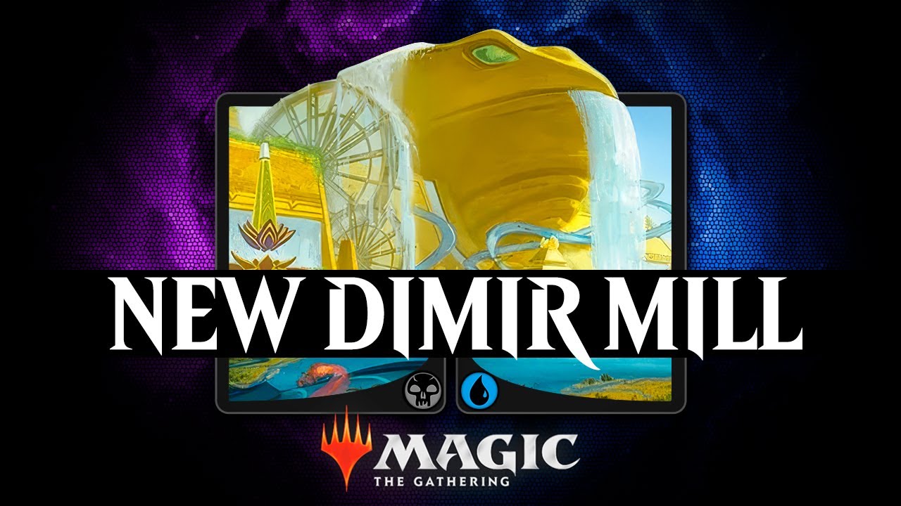 🌚🥶 NEW DIMIR MILL IS AWESOME - RANKING UP | Aetherdrift | Standard | MTG Arena
