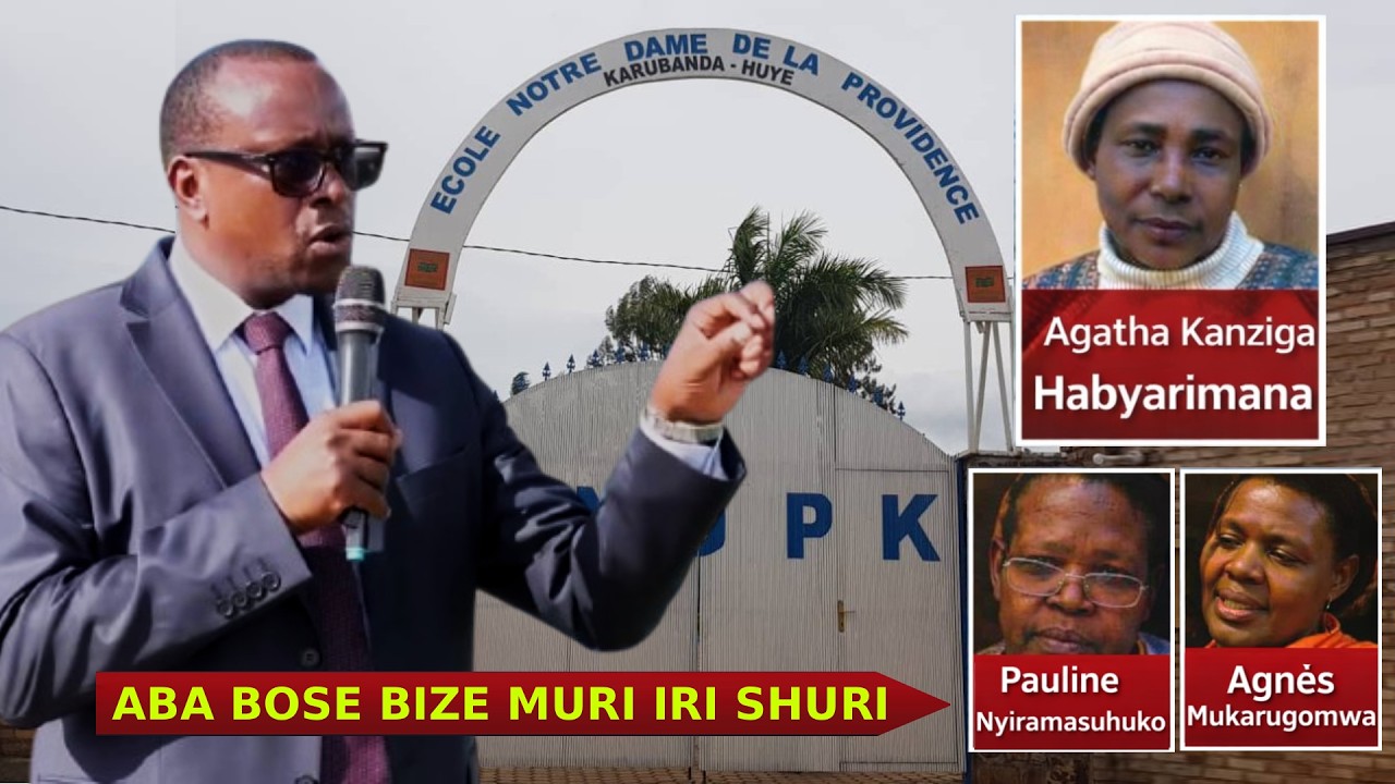 MINISITIRI BIZIMANA YASUYE ISHURI RYIZEMO ABARIMO UMUGORE WA HABYARIMANA, NYIRAMASUHUKO, N'ABANDI