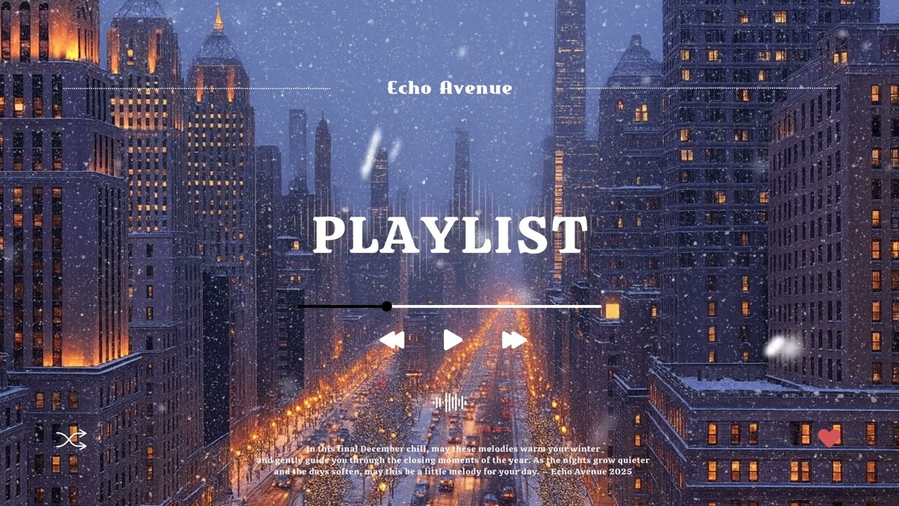 [playlist] 눈 오는 날, 분위기 채워주는 ALT POP ❄️🌙 | Winter Mid-tempo Playlist