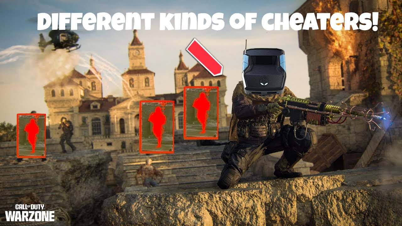 The Different Kinds of CHEATERS In WARZONE