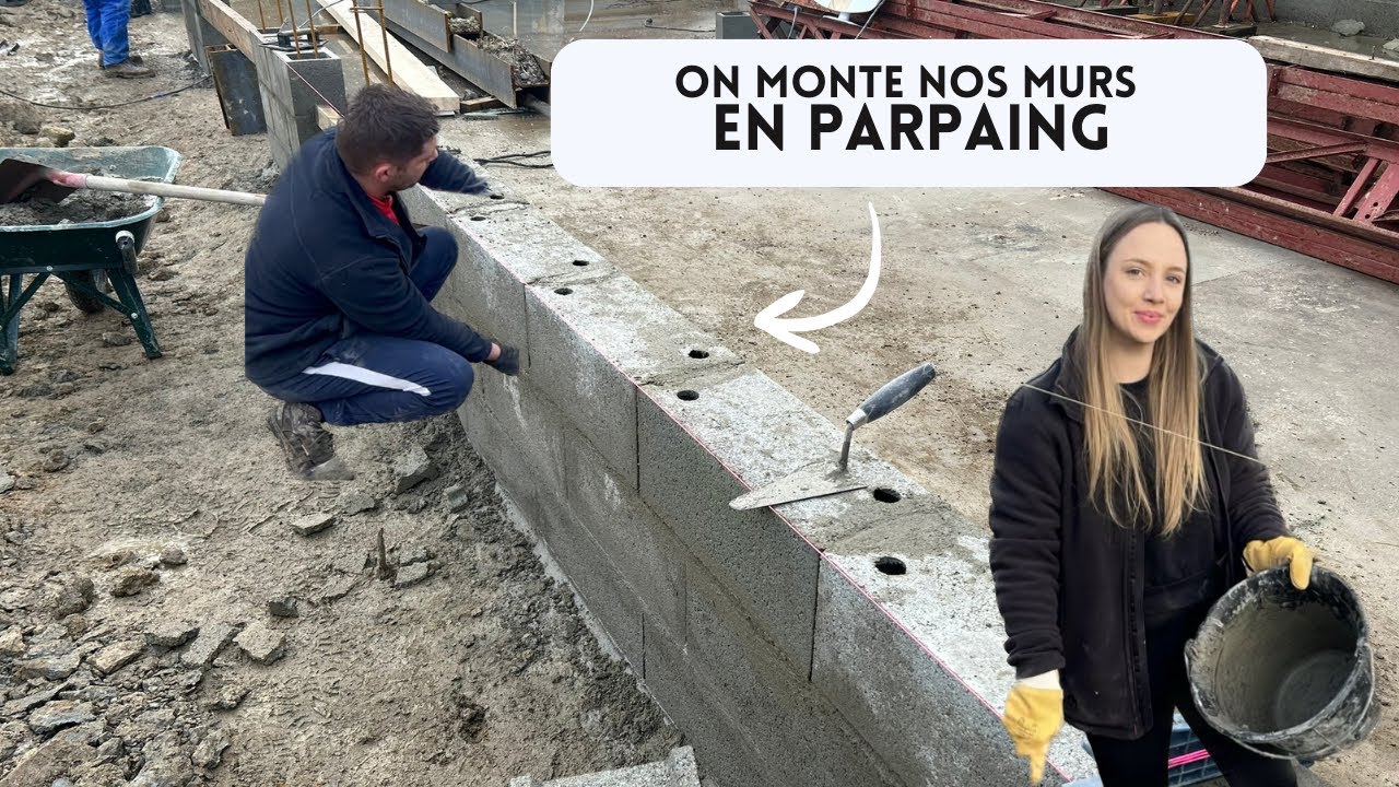 CONTRUCTION DES MURS DE L'EXTENSION - EP3