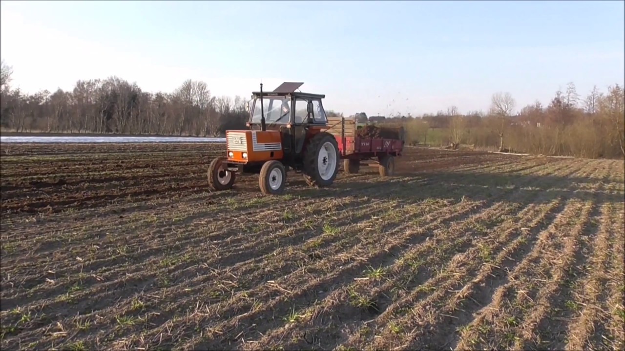 Fiat 780 - Ford 550 - M&oslash;gspredning