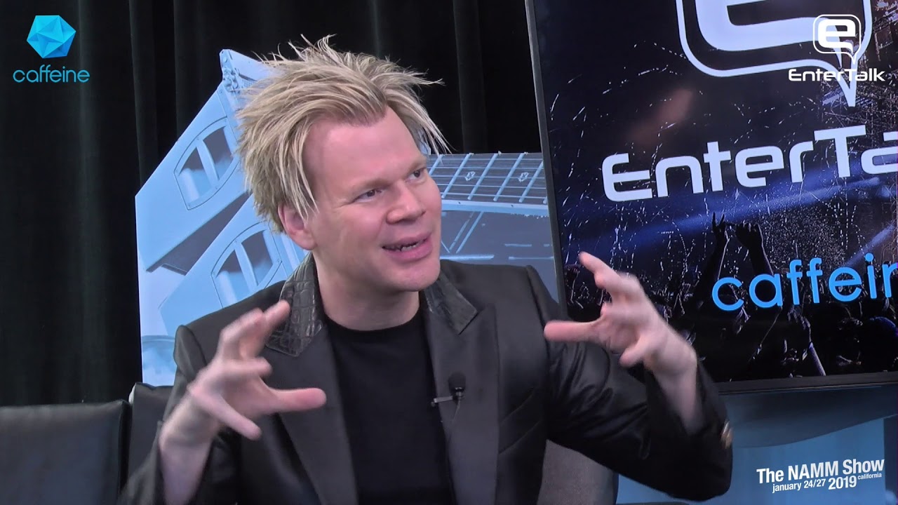 NAMM 2019: Jazz and Funk great Brian Culbertson live interview on EnterTalk and Caffeine TV