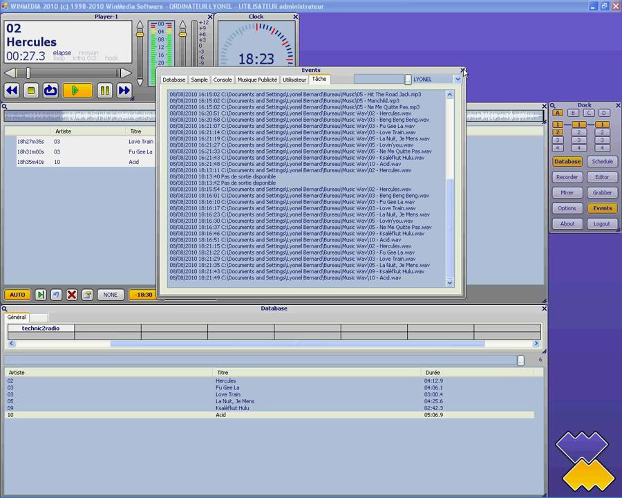 WinMedia - Logiciel d'automation Radio