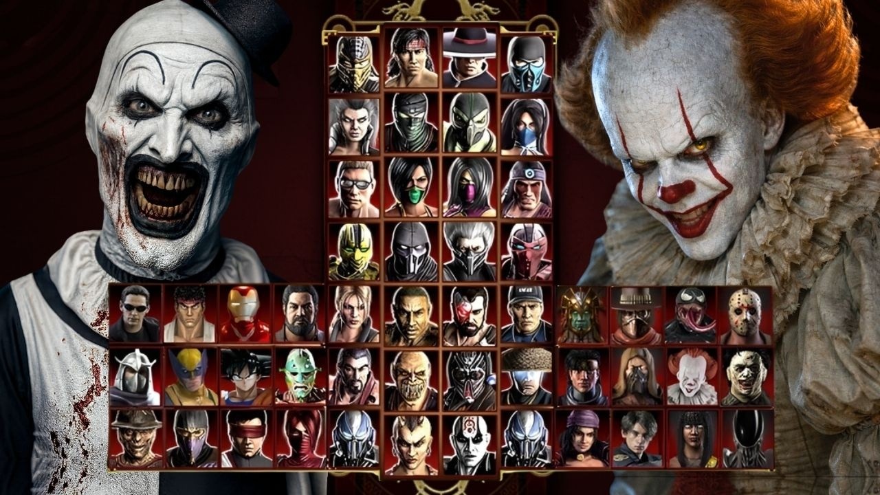 Mortal Kombat 9 - PENNYWISE IT & ART TERRIFIER - Expert Tag Ladder - Gameplay @(1080p) - 60ᶠᵖˢ ✔
