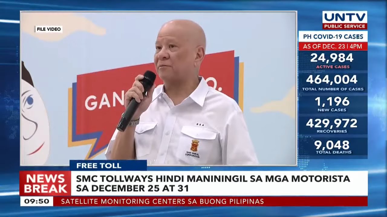 UNTV News Break | December 24, 2020 - 9:30 AM
