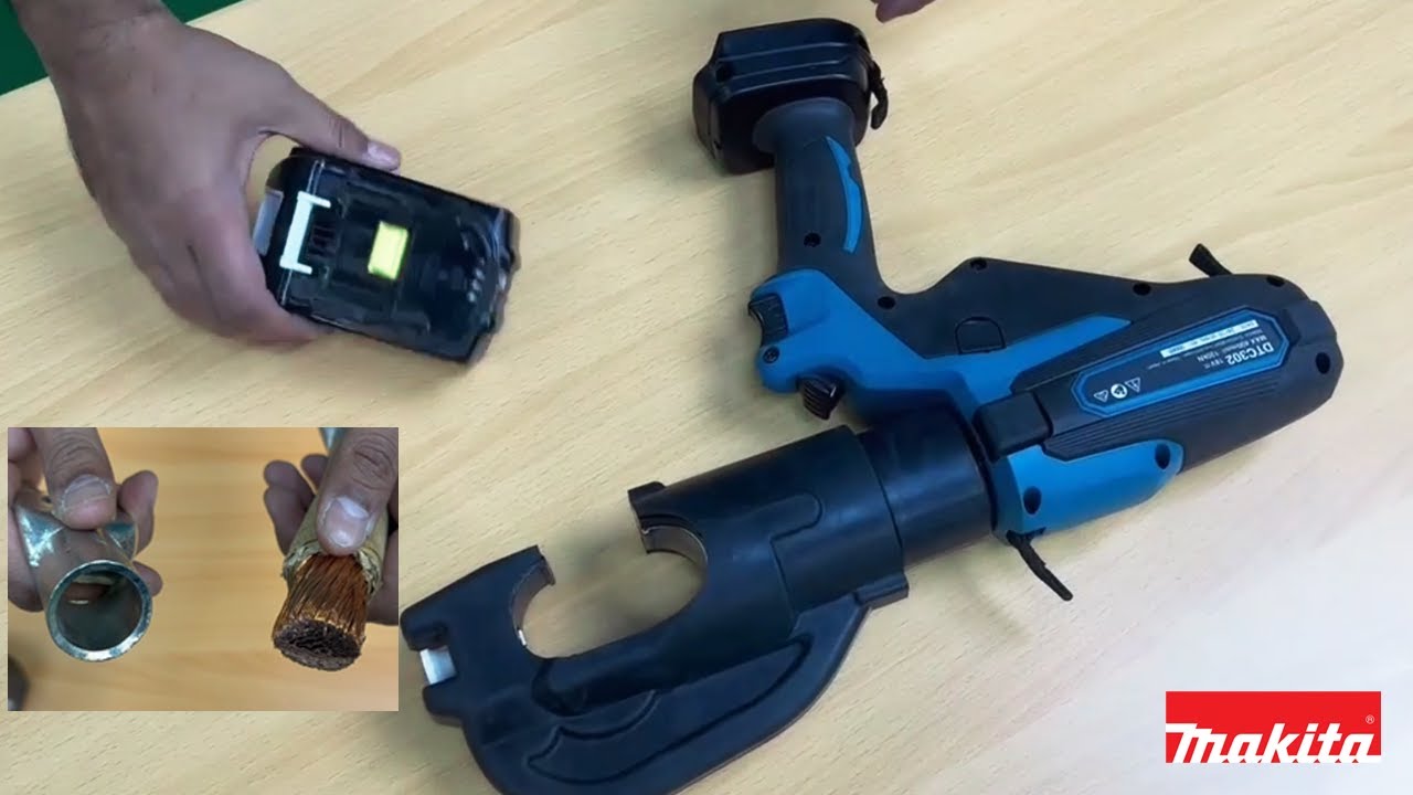 Makita Cordless LXT Cable Crimper - DTC302