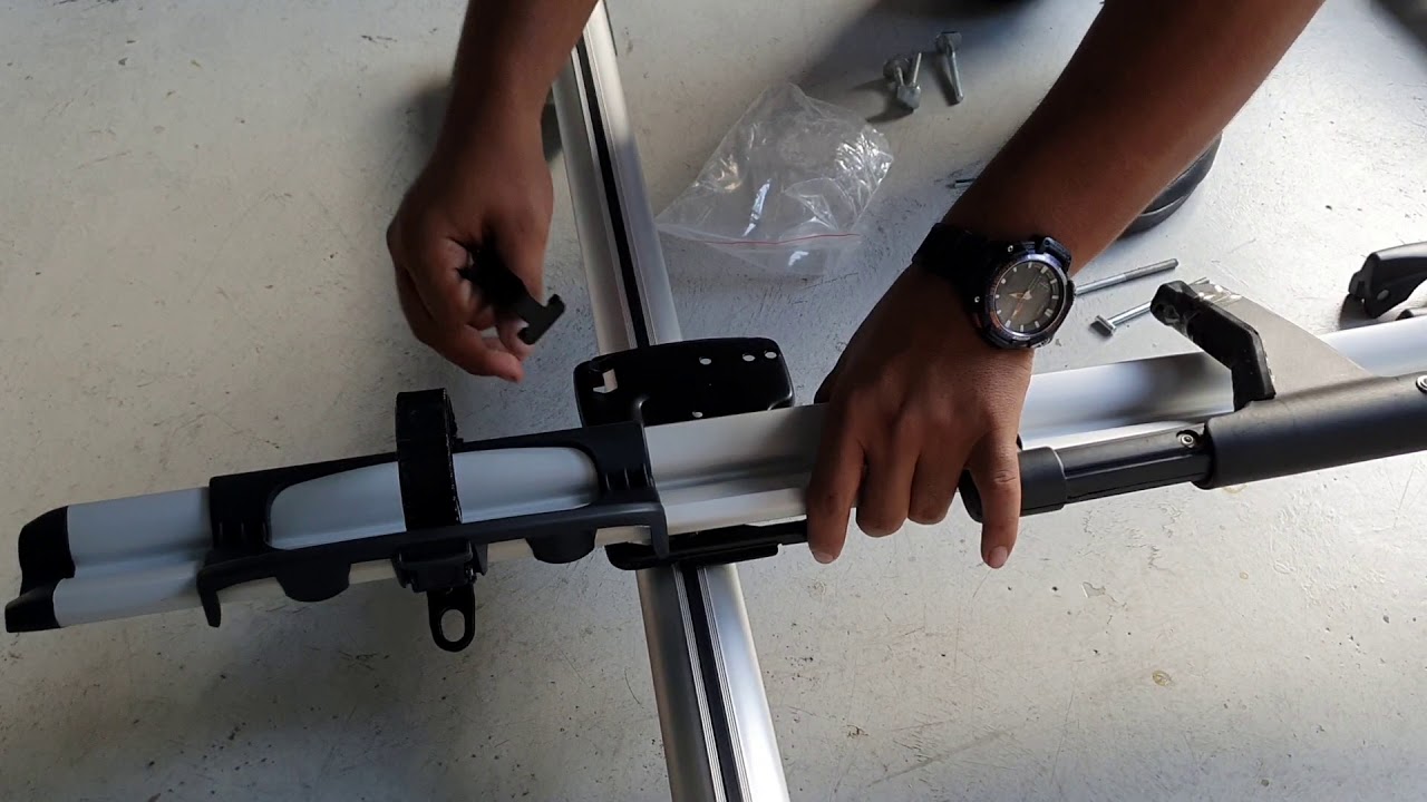 Instalación soporte sky de bicicletas para techo - KONEET.CO