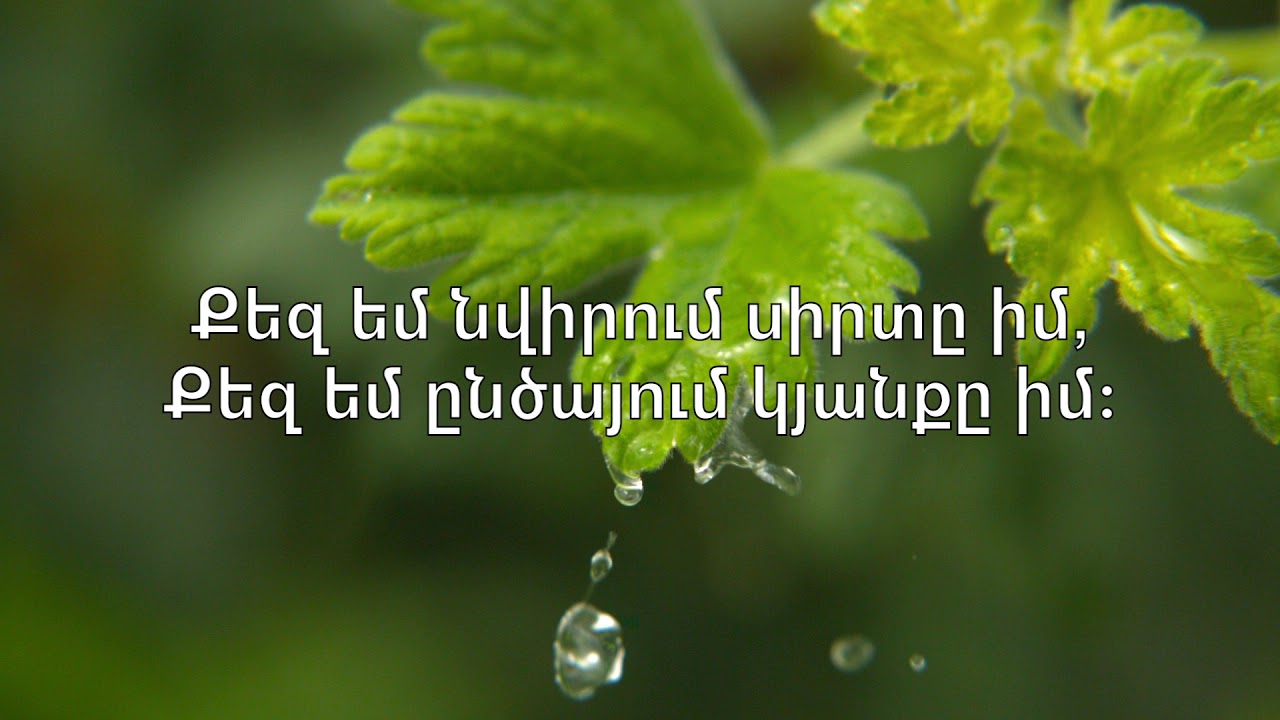 Արա այն ինչ ուզում ես // Ara ayn inch uzum es