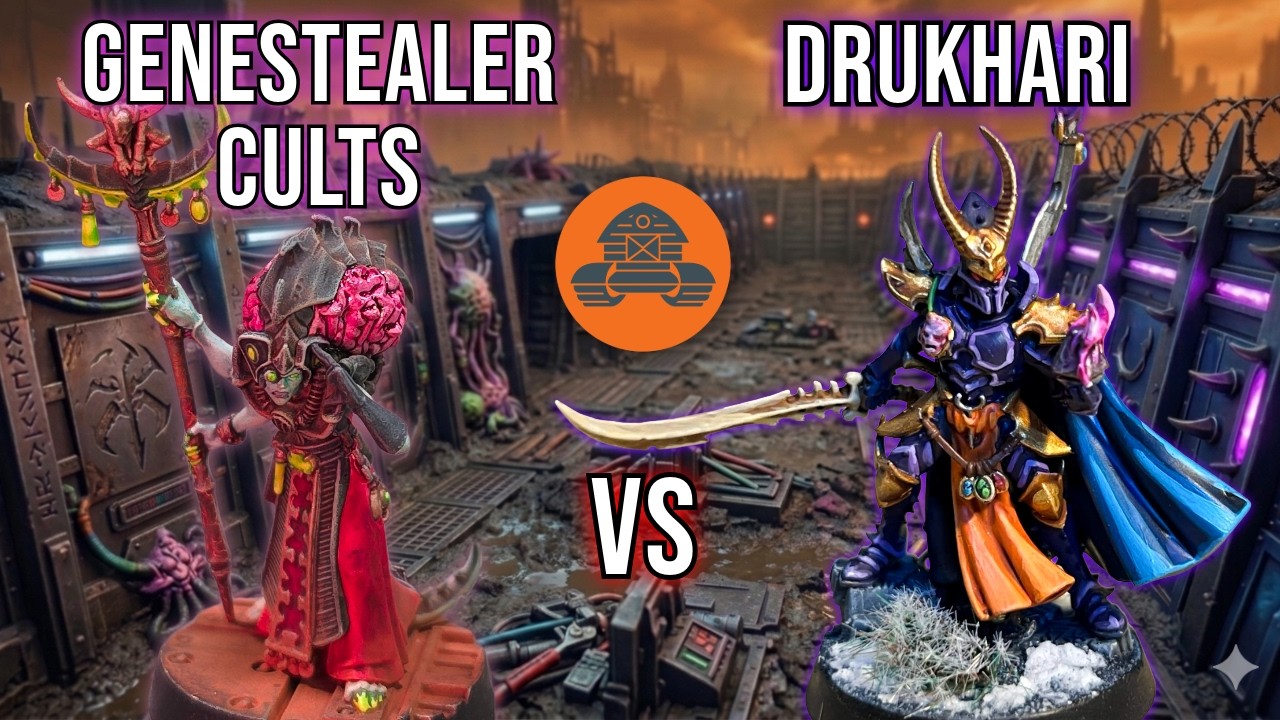 NEW 11th Edition Terrain Rules! Drukhari vs Genestealer Cults &ndash; 2000pt Battle Report | Warhammer 40k