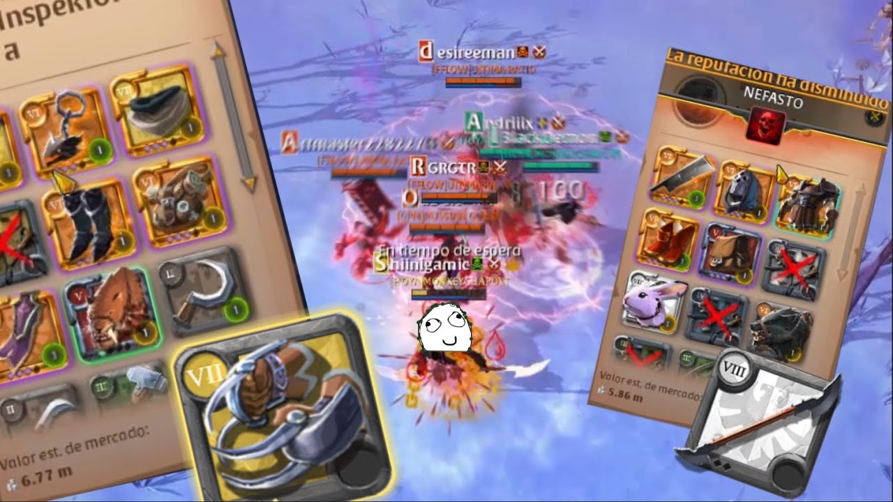 Ganking with love (+55M profit in 1 week)- Albion Online- Shiinigamic