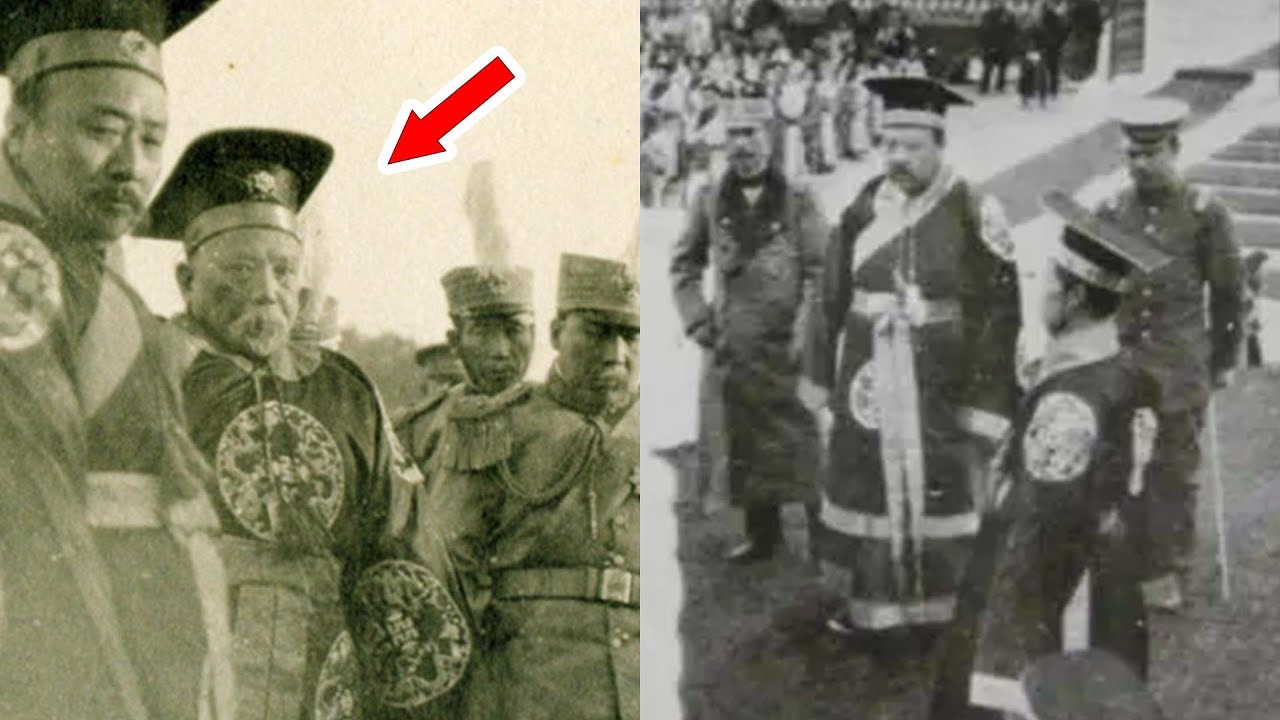 袁世凱稱帝前1914年天壇祭天，美國人拍下珍貴現場！袁世凱眼神耐人尋味