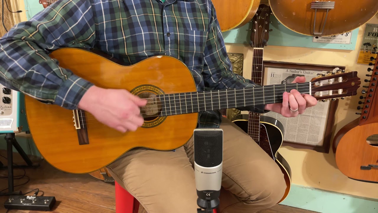 1980s Yamaha (Taiwan-made) G-235 classical guitar