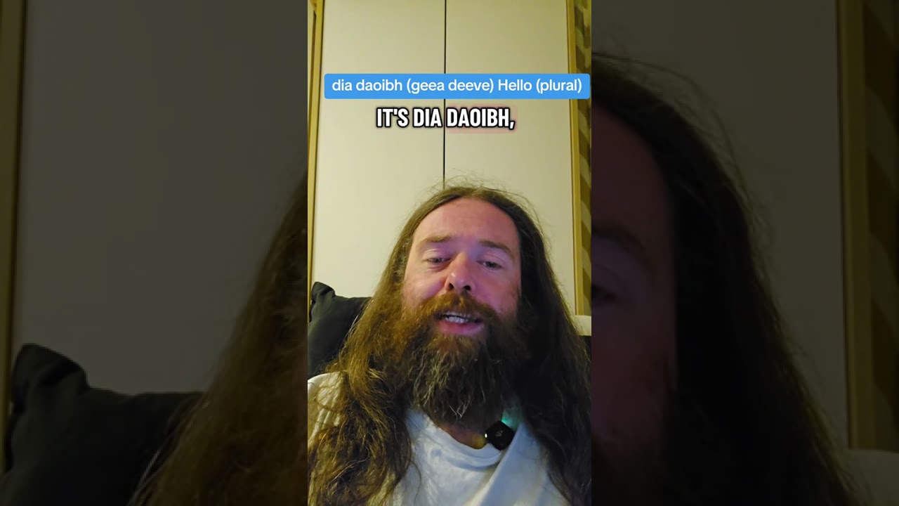 Beginners Ulster Irish with Dan Lesson 1