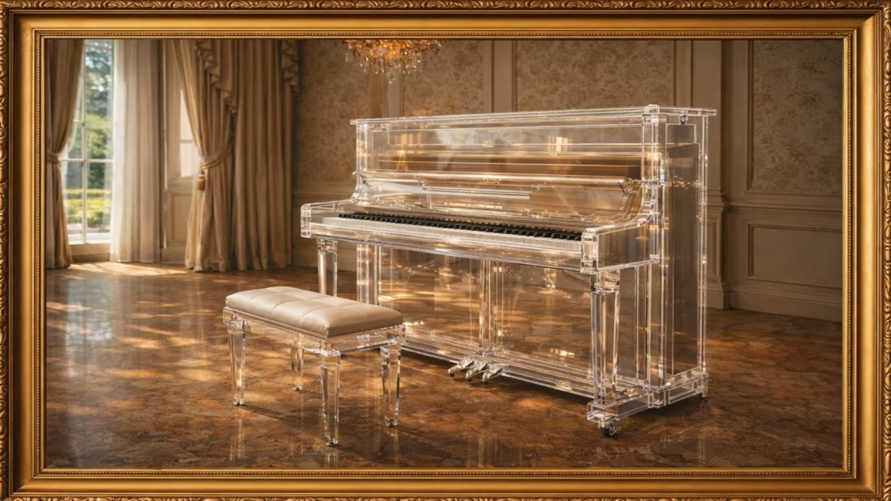1 Hour | Frame Art  |TV Screen| 4K | still world #piano