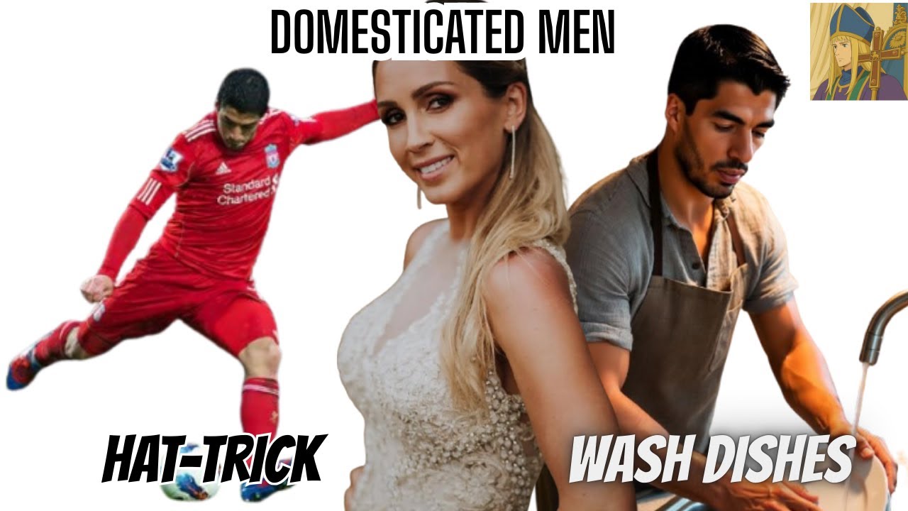 Luis Suarez's Wife Makes Him Wash Dishes | 