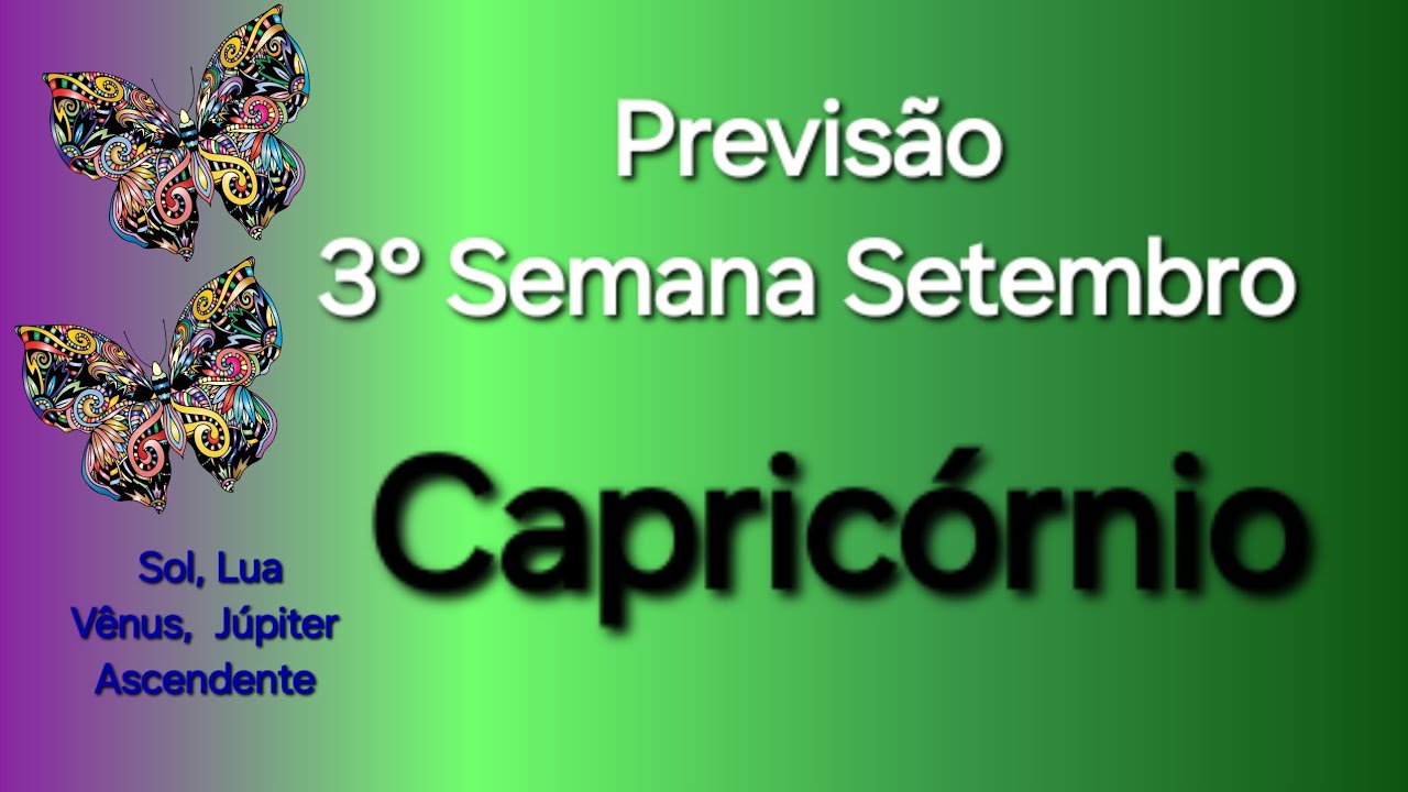 Signo Capricórnio: Você saberá que quem lhe enganou, começa a viver todo dano que lhe causou 