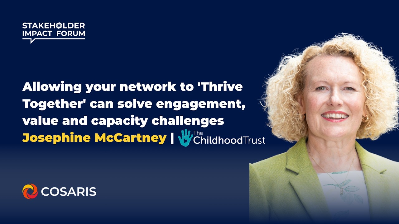 Allowing your network to ‘Thrive Together’ can solve engagement, value and capacity challenges