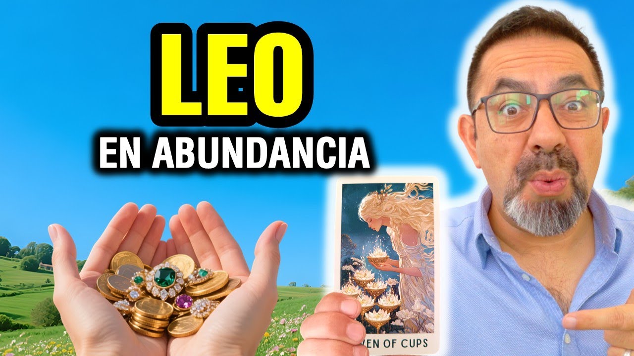 Leo ♌️ MILAGROS a tus manos. Llega directo del cielo 🔮 TAROT dinero, familia y salud