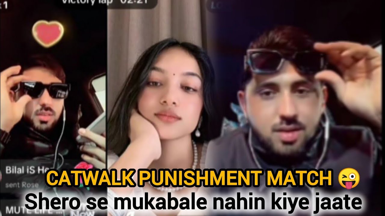 Mr Patlo TikTok live Punishment Match | Catwalk 😜