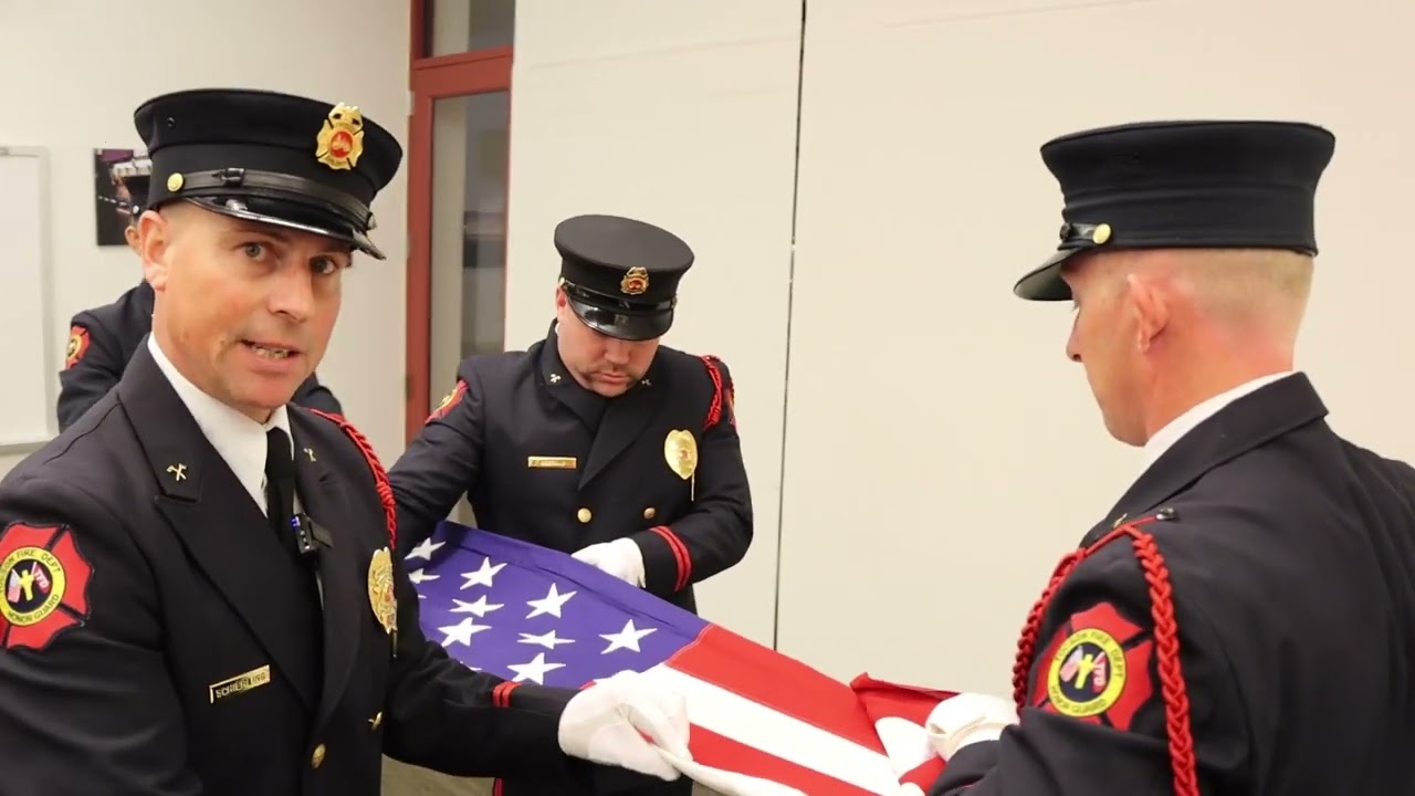 Flag Fold Honor Guard Instructional