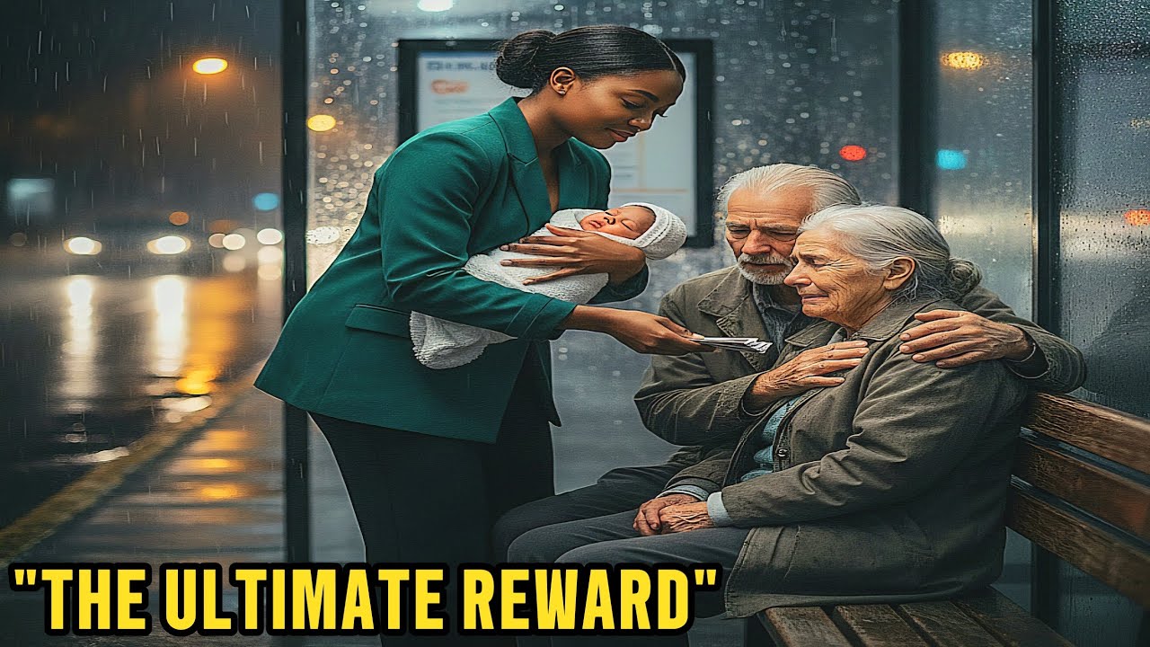 Single Black Mom Helped an Elderly Couple Abandoned at Bus Stop, What Happened Next Changed her life