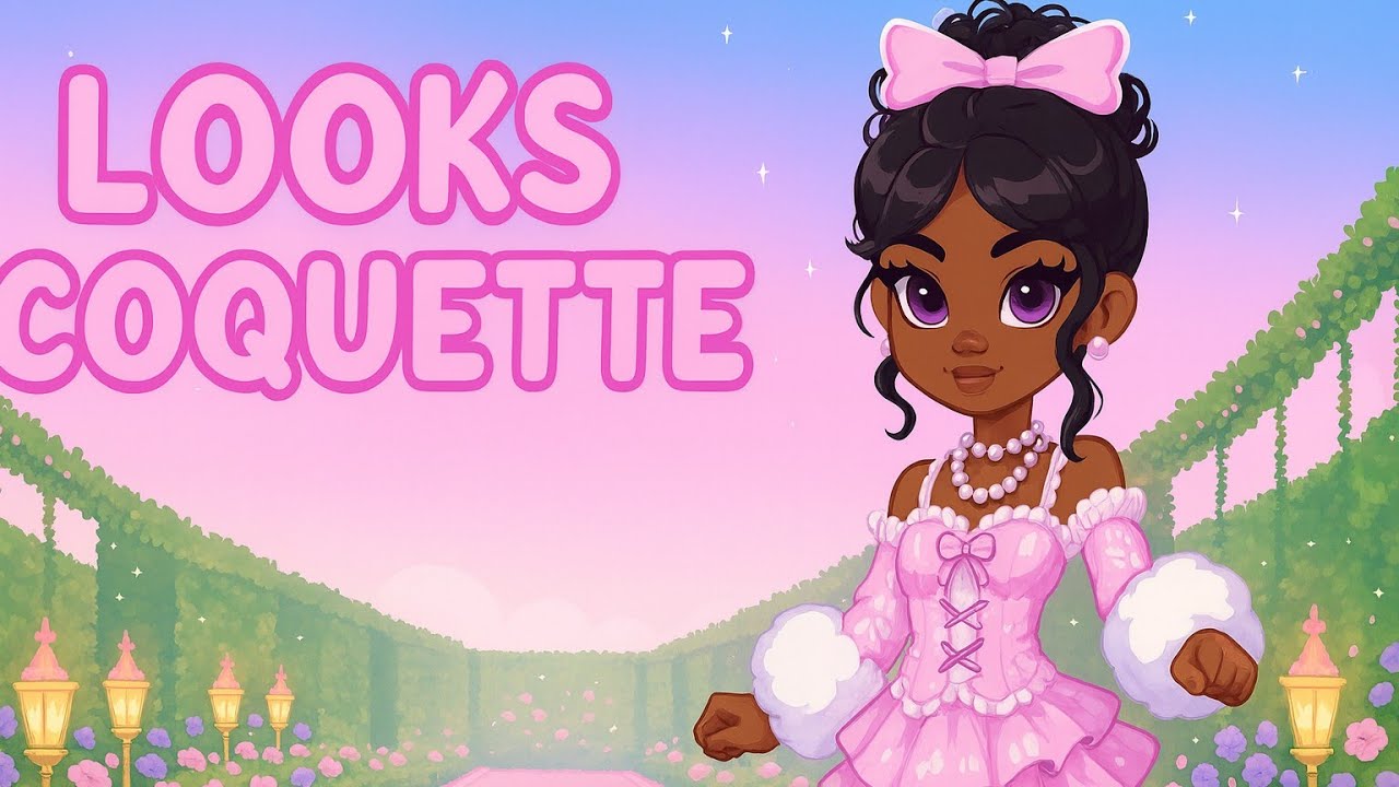 LOOKS COQUETTE NO DRESS TO IMPRESS (ROBLOX)
