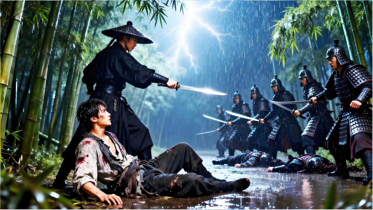 武俠劇！小夥重傷被圍攻,竟被神秘高手相救！⚔️ 功夫 MMA | Kung Fu #战争 #逆袭