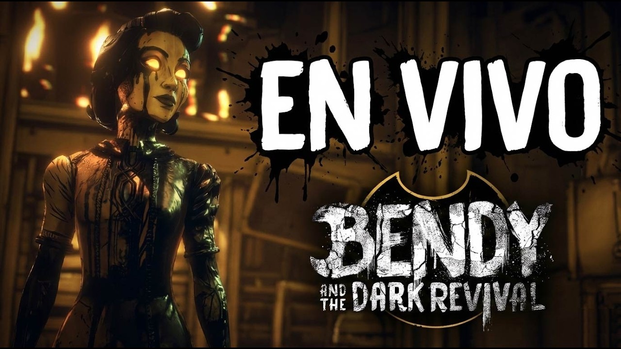 Estoy BUSCANDO la SALIDA y VOLVIENDOME LOCO en este LUGAR | Bendy and the Dark Revival |
