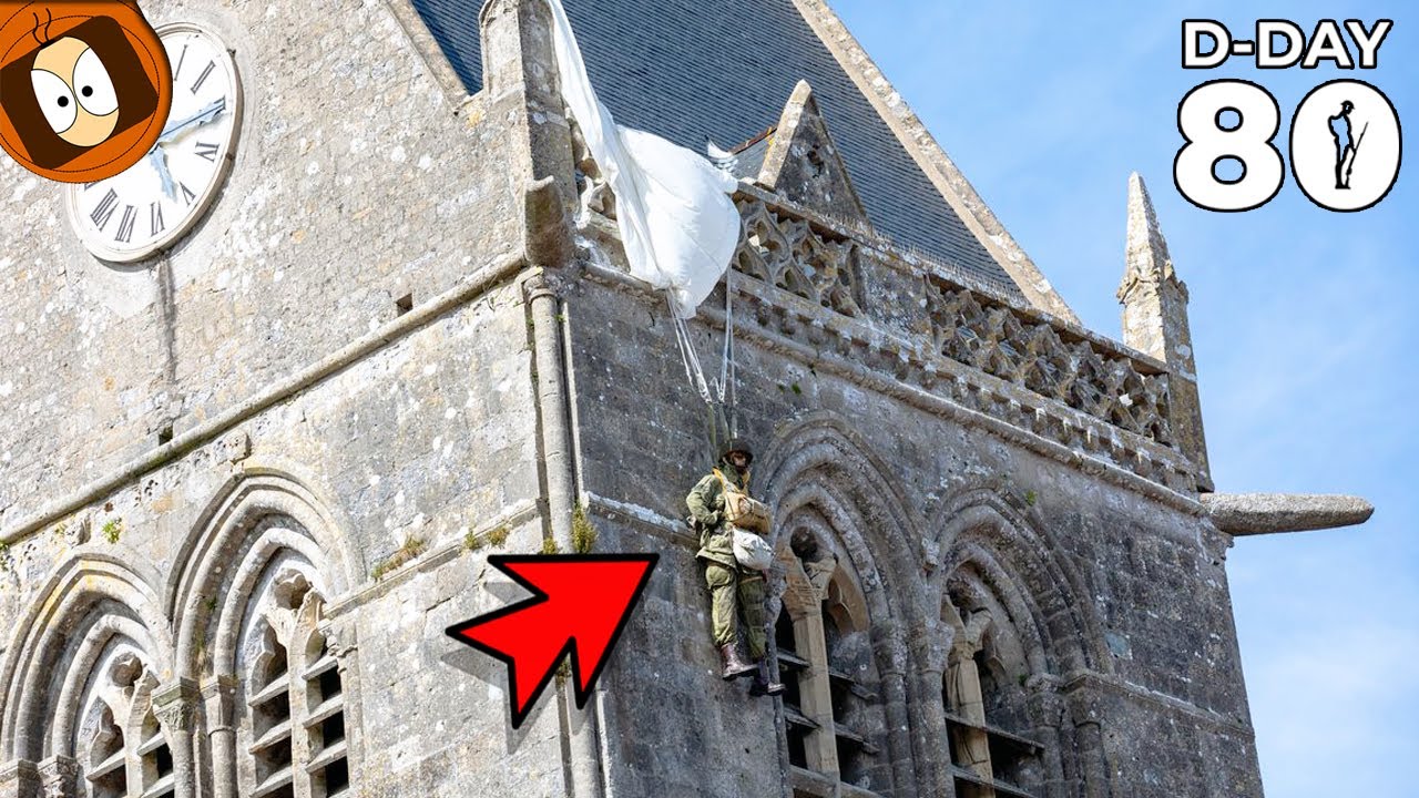 SAINTE-MÈRE-ÉGLISE : 80 ANS du DÉBARQUEMENT ! - D-DAY 2024