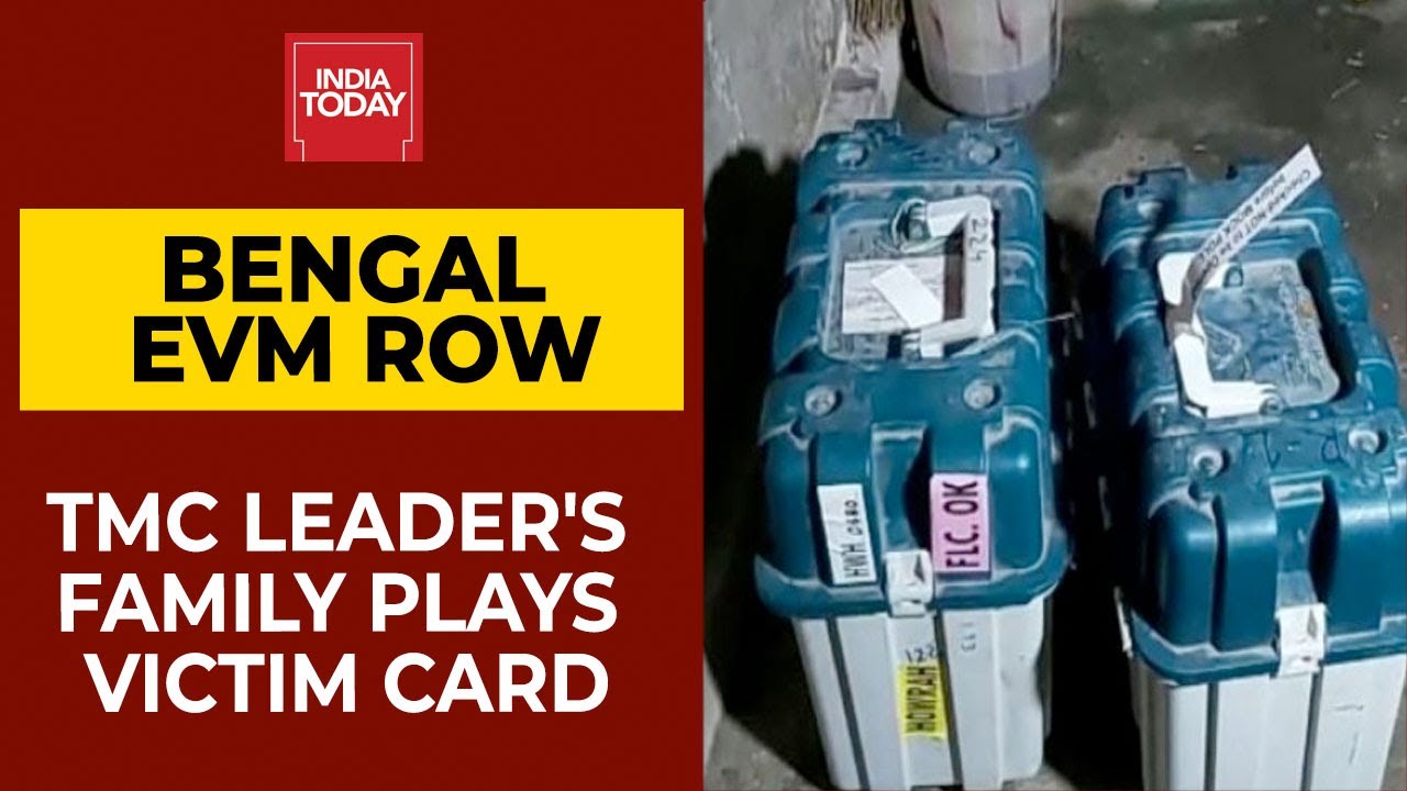 Bengal Polls: Controversy Over EVMs Found At TMC Leader's Residence; Family Plays Victim Card