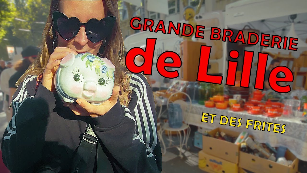 Grande Braderie de Lille, Des Frites et des Géants