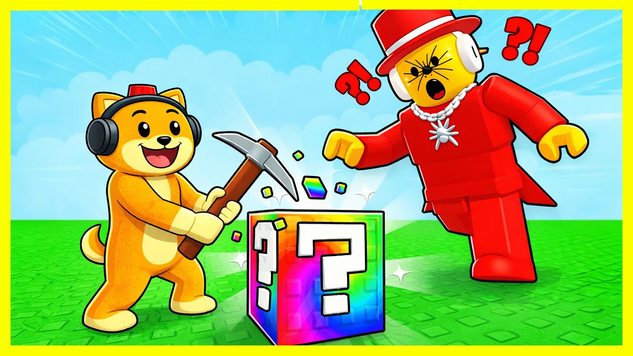 MENCOBA PERUNTUNGAN DENGAN LUCKY BOX? | Break a Lucky Block!