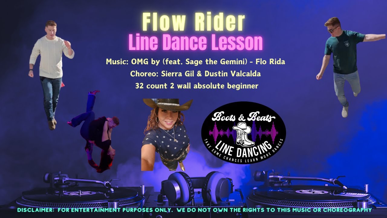 Flow Rider Line Dance Lesson