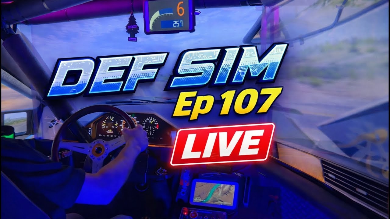 🚘 💨 High Def Games Live Ultra Real Sim Rig|EP107 #livestream #gaming #streamer