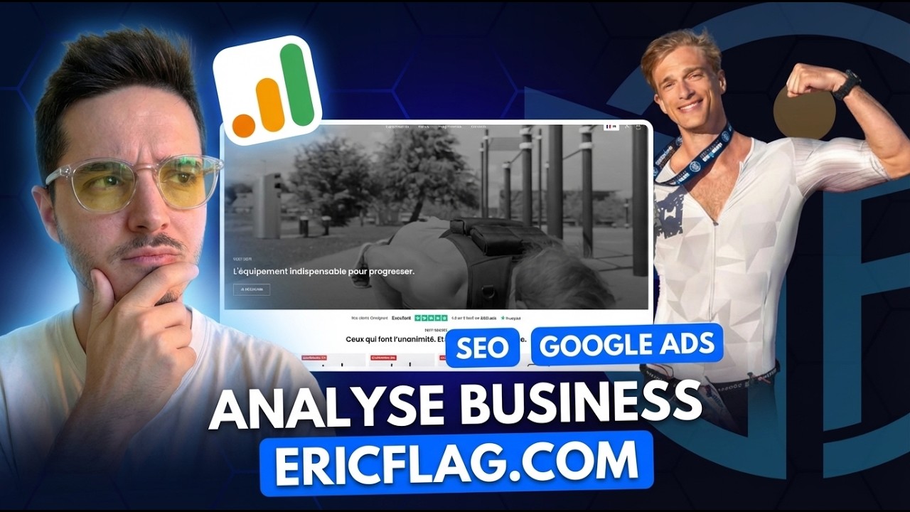 J'analyse le site E-COMMERCE d'Eric Flag (SEO, Google ADS, ...)