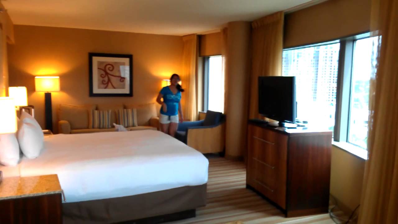 My Room & Pool Tour Video of Hyatt Regency Tech Center Hotel Denver Colorado